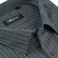 Рубашка мужская Nordic больших размеров, прямой силуэт - с длинным рукавом 7159L-50 цена и информация | Мужские рубашки | 220.lv