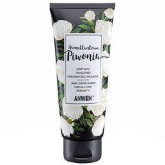 Mitrinošs matu kondicionieris Anwen Humectant Peony, 200 ml cena un informācija | Matu kondicionieri, balzāmi | 220.lv