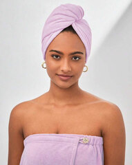 Полотенце банное для сушки волос, Electronics LV-2364, розовое, 1 шт цена и информация | Полотенца | 220.lv