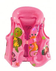 Детский плавательный жилет, Electronics LV-2370, розовый, 1 шт цена и информация | Нарукавники, жилеты для плавания | 220.lv