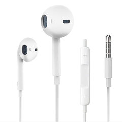 Hf Stereo Apple Jack, white цена и информация | Наушники | 220.lv