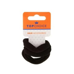 Верхний выбор волос elastics black 1op.4pcs цена и информация | Набор аксессуаров для волос | 220.lv