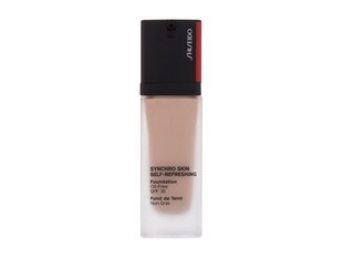 Shiseido Synchro Skin Self-Refreshing Foundation SPF 30 - Long-lasting makeup 30 мл 220 Linen #F4CFA5 цена и информация | Пудры, базы под макияж | 220.lv