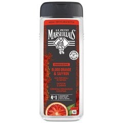 Dušas želeja 4 vienā Le Petit Marseillais Nature For Men, vīriešiem, 400 ml cena un informācija | Dušas želejas, eļļas | 220.lv