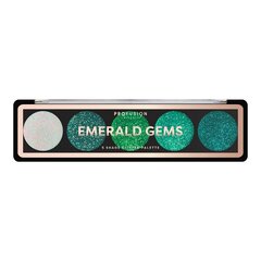 Палетка теней для век Profusion Emerald Gems цена и информация | Тушь, средства для роста ресниц, тени для век, карандаши для глаз | 220.lv