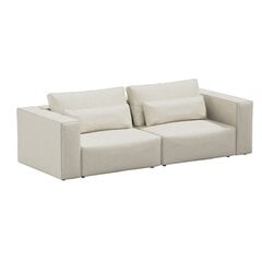 Divvietīgs dīvāns riposo, 250x105x85cm, bēšs cena un informācija | Dīvāni | 220.lv