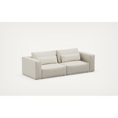 Divvietīgs dīvāns riposo, 250x105x85cm, bēšs cena un informācija | Dīvāni | 220.lv