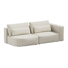 Divvietīgs dīvāns Riposo Grande, 225x105x85cm, bēšs cena un informācija | Dīvāni | 220.lv