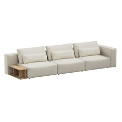 Trīsvietīgs dīvāns Riposo Grande, 375x105x85cm, bēšs cena un informācija | Dīvāni | 220.lv