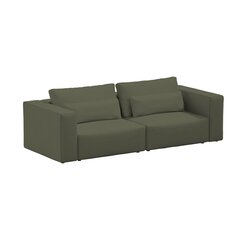 Divvietīgs dīvāns Ripposo Ottimo, 250x105x85cm, zaļš cena un informācija | Dīvāni | 220.lv