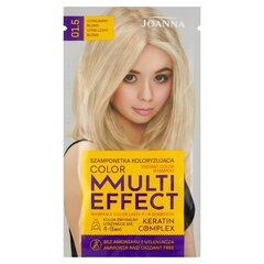 Krāsu šampūns Joanna Multi Effect Keratin Complex Color Instant Color Shampoo, 01.5 Ultra Light Blond, 35 g cena un informācija | Matu krāsas | 220.lv