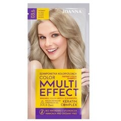 Krāsojošs šampūns Joanna Multi Effect Keratin Complex Color Instant Color Shampoo, 03.5 Silver Blond, 35 g cena un informācija | Matu krāsas | 220.lv
