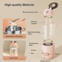Elektriskā pudele piena sildīšanai Harmony Hill's AT849, rozā cena un informācija | Pudelīšu sildītāji un sterilizatori | 220.lv