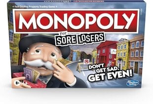 Galda spēle Hasbro Gaming Monopoly Sore Losers Edition, FI cena un informācija | Galda spēles | 220.lv