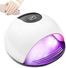 UV/LED профессиональная лампа для сушки геля для ногтей Aiemok 72W цена и информация | Аппараты для маникюра и педикюра | 220.lv