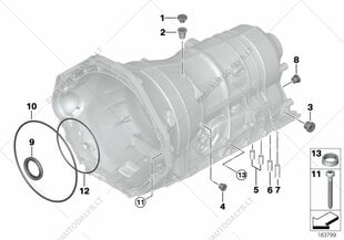 Комплект для замены масла в АКПП ZF 6HP19/21, BMW цена и информация | Детали трансмиссии | 220.lv