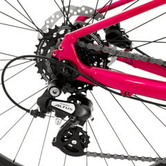 Sieviešu kalnu velosipēds Rock Machine Catherine 40-27 III, 27.5", rozā cena un informācija | Velosipēdi | 220.lv