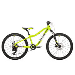 Подростковый велосипед Rock Machine Storm 24 (III) желтый (Размер колеса: 24 Размер рамы: 12) цена и информация | Велосипеды | 220.lv
