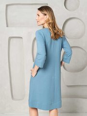 Женское платье из натуральных волокон Lega SK176, синий цена и информация | Платья | 220.lv