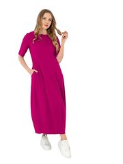 Женское платье из натуральных волокон Lega SK169, розовый цена и информация | Платья | 220.lv