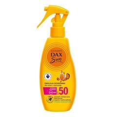 Saules aizsardzības emulsija bērniem Dax Sun SPF50, 200 ml cena un informācija | Sauļošanās krēmi | 220.lv
