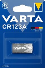 Varta CR123A 3.0V DL123A ER2/3A CR17345 10 gab. cena un informācija | Baterijas | 220.lv