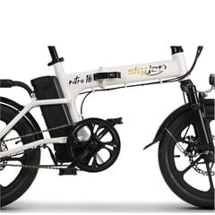 Elektriskais velosipēds Skyjet 16 Nitro, 16", balts cena un informācija | Elektrovelosipēdi | 220.lv