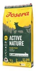 Josera Active Nature visu šķirņu aktīviem suņiem, ar mājputniem, 12,5kg cena un informācija | Sausā barība suņiem | 220.lv