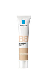 Mitrinošs sejas BB krēms La Roche-Posay Hydraphase BB krēms SPF15, vidējs, 40 ml цена и информация | Кремы для лица | 220.lv