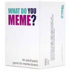 Карточная игра What Do You Meme, Electronics LV-1114, белый, 1 шт. цена и информация | Настольные игры, головоломки | 220.lv