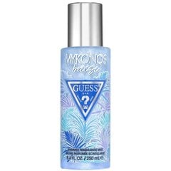 Ķermeņa aerosols Guess Destination Mykonos Breeze Shimmer, 250 ml cena un informācija | Sieviešu smaržas | 220.lv