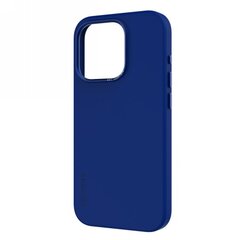 Силиконовый чехол с расшифровкой и MagSafe для iPhone 15 Pro Max — синий цена и информация | Чехлы для телефонов | 220.lv