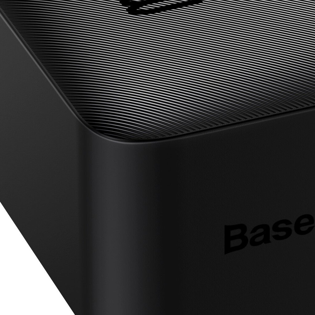 Baseus Bipow 30000mAh 15W + USB kabelis 4in1 microUSB/Lightning/2 x USB-C - USB-A, 1,2m cena un informācija | Lādētāji-akumulatori (Power bank) | 220.lv