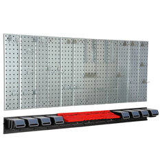 Instrumentu siena metāla, 156x72 cm cena un informācija | Instrumentu kastes | 220.lv
