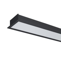 LED profils padziļinājumā s77 48w 6500k 1200mm melns cena un informācija | Rokas instrumenti | 220.lv