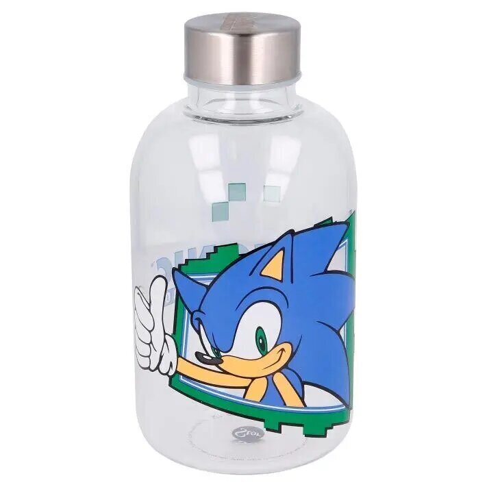 Sonic Hedgehog stikla pudele 620ml cena un informācija | Ūdens pudeles | 220.lv