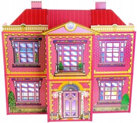 Liela leļļu māja ar mēbelēm cena un informācija | Rotaļlietas meitenēm | 220.lv
