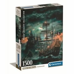 Пазл Пиратский корабль Clementoni, 1500 деталей цена и информация | Пазлы | 220.lv