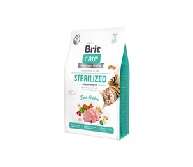 Brit Care Cat GF Sterilized Urinary Health сухой корм для стерилизованных кошек, 7 кг. цена и информация | Сухой корм для кошек | 220.lv