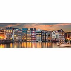 Puzle Clementoni Pannorama Amsterdam, 1000 d. cena un informācija | Puzles, 3D puzles | 220.lv
