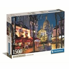 Puzle Clementoni Paris Montmartre, 1500 d. cena un informācija | Puzles, 3D puzles | 220.lv