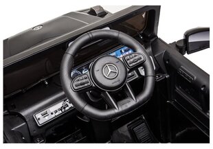 Bērnu elektriskais divvietīgais džips Mercedes G63 AMG BBH-002, melns cena un informācija | Bērnu elektroauto | 220.lv