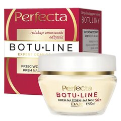 Идеальный крем Perfecta Botu-Line против морщин для ночи и дня 50+, 50 мл цена и информация | Кремы для лица | 220.lv