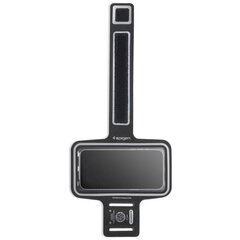 Черный универсальный чехол для телефонов до 6,9" Spigen A703 Dynamic Shield Armband цена и информация | Чехлы для телефонов | 220.lv