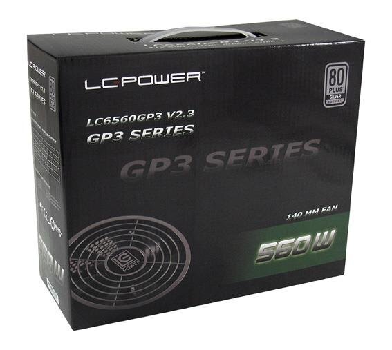 LC-Power LC6560GP3 V2.3 cena un informācija | Barošanas bloki (PSU) | 220.lv