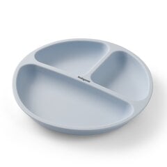 Силиконовая тарелка на присоске BabyOno 1482/01, синяя, 6+ мес., 1 шт. цена и информация | Детская посуда, контейнеры для молока и еды | 220.lv