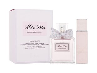 Набор Dior Miss Dior Blooming Bouquet для женщин: парфюмерная вода EDP, 100 мл + туалетная вода EDT, 10 мл цена и информация | Женские духи | 220.lv