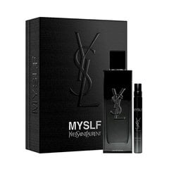 Komplekts Yves Saint Laurent Myslf vīriešiem: smaržas EDP, 100 ml + smaržas EDP, 10 ml cena un informācija | Vīriešu smaržas | 220.lv