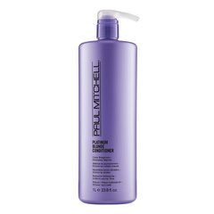 Kondicionieris gaišiem matiem Paul Mitchell Platinum Blonde, 1000 ml cena un informācija | Matu kondicionieri, balzāmi | 220.lv