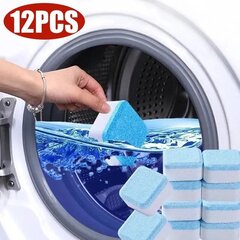 Tech Zone veļas mašīnu tīrīšanas tabletes, 12 gab. cena un informācija | Tīrīšanas līdzekļi | 220.lv
